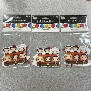 ❤️3/$10❤️ NWT Friends Christmas gift tags (set of 3)